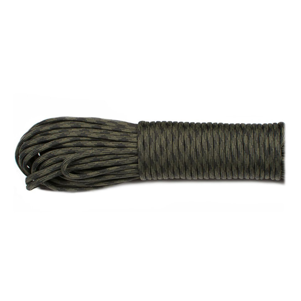 Паракорд Fibex Nylon Paracord 550 Type III (309 black forest) в наявності