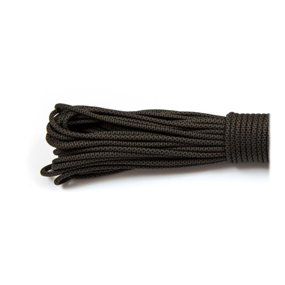 Паракорд Fibex Nylon Paracord 550 Type III (308 black snake) в наявності
