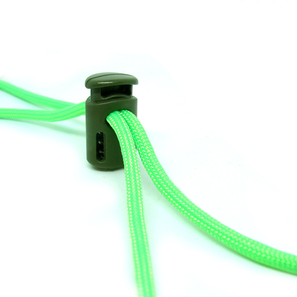 Паракорд Fibex Nylon Paracord 550 Type III (017 neon green) в наявності