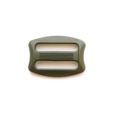 Пряжка двощелева 25 мм Woojin (Smoothy Lock) OD Green