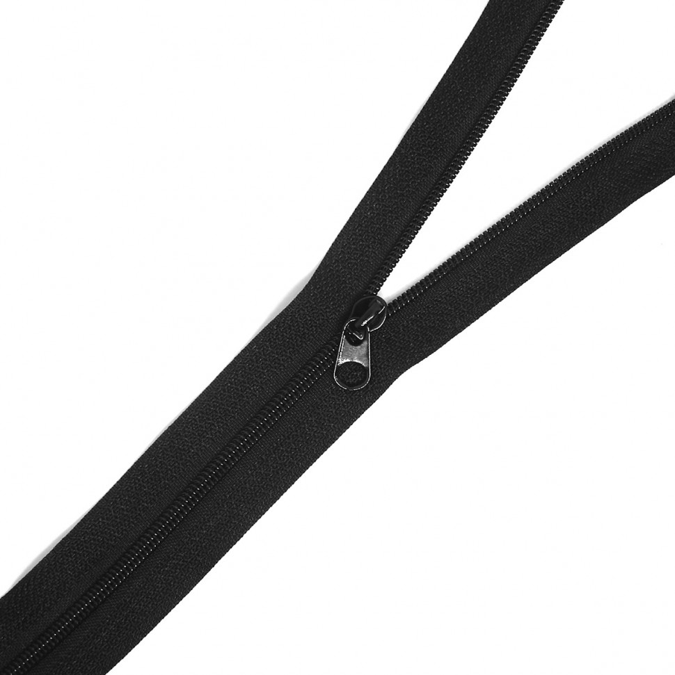 Блискавка спіральна Т-3 MAX Zipper чорна в наявності
