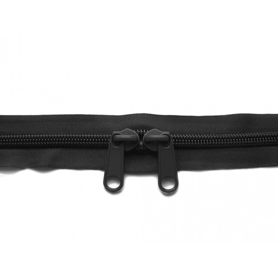 Блискавка спіральна Т-10 MAX Zipper чорна в наявності