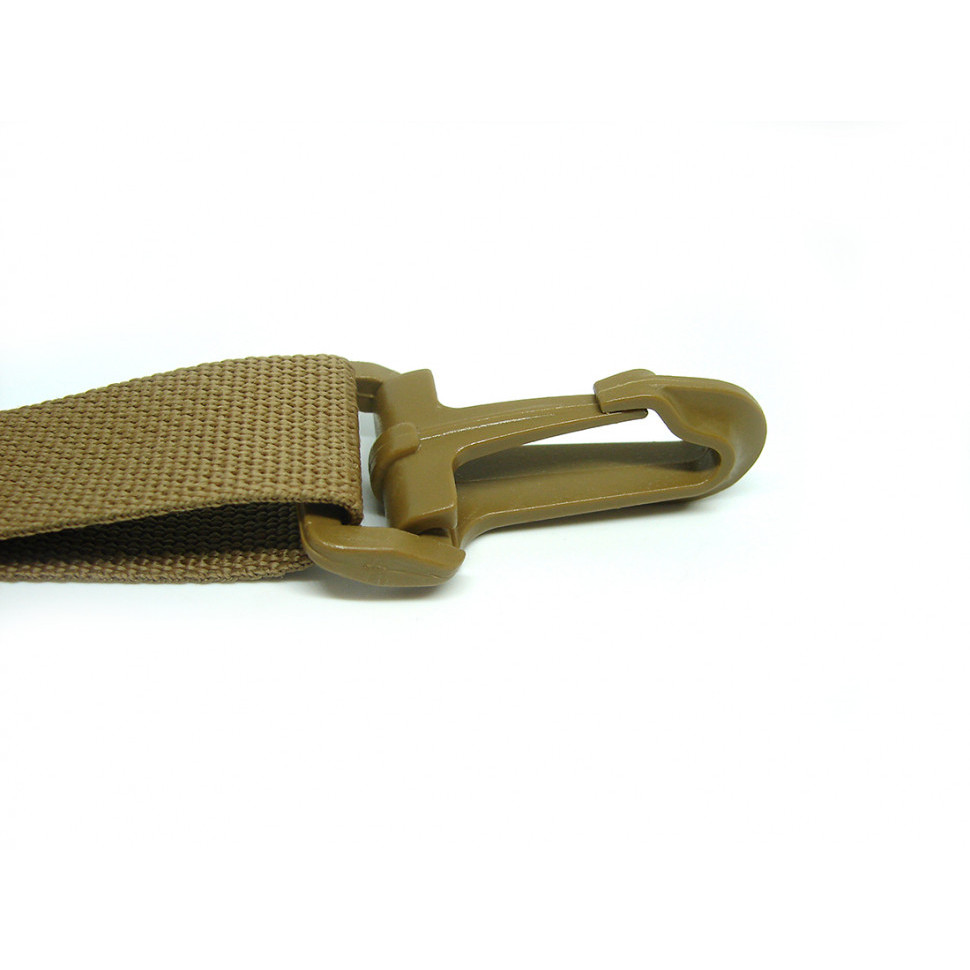 Карабін 25 мм Woojin (Standart Snap Hook) Coyote Brown в наявності