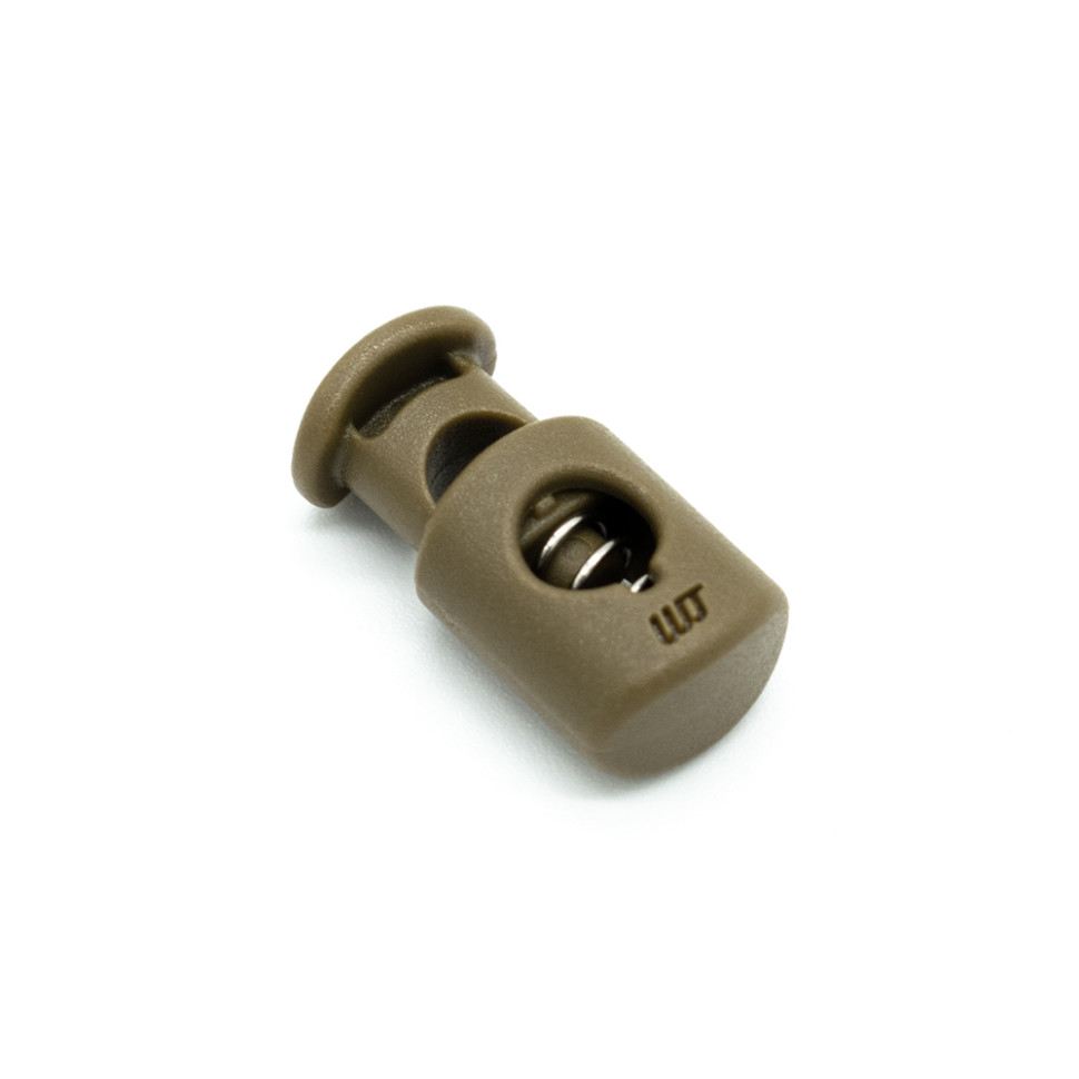 Фіксатор шнура Woojin (Small Ellipse C-L) Coyote Brown в наявності