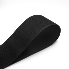 Липучка 100 мм VELCRO (гачок) чорна (500)