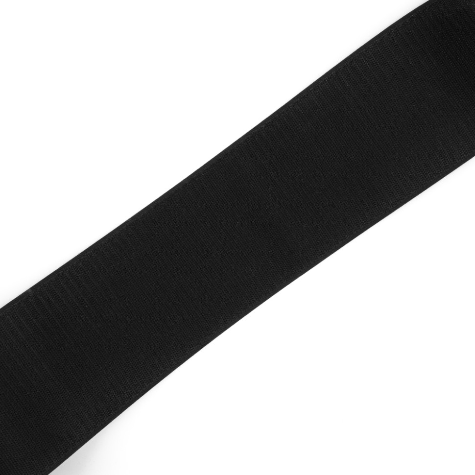 Липучка 100 мм VELCRO (гачок) чорна (500) в наявності