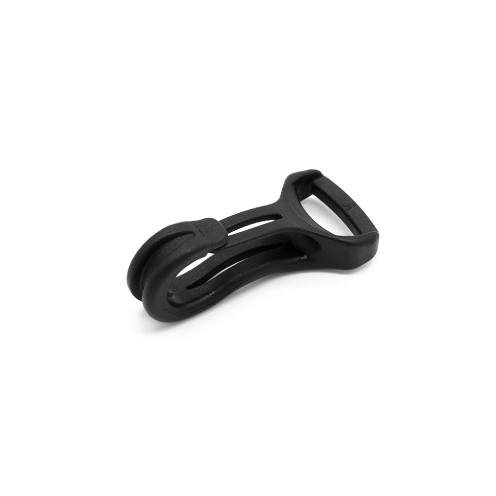 Карабін 12 мм для ключів Mini Key (чорний) в наявності