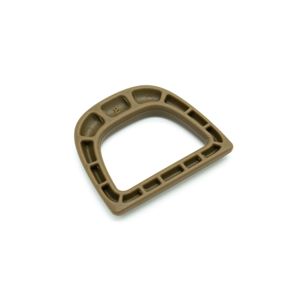 Півкільце 25 мм Woojin (Nemo D-Ring) Coyote Brown в наявності