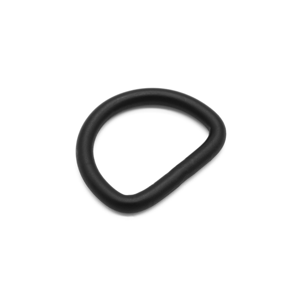 Півкільце 25 мм (D-ring) метал чорне в наявності