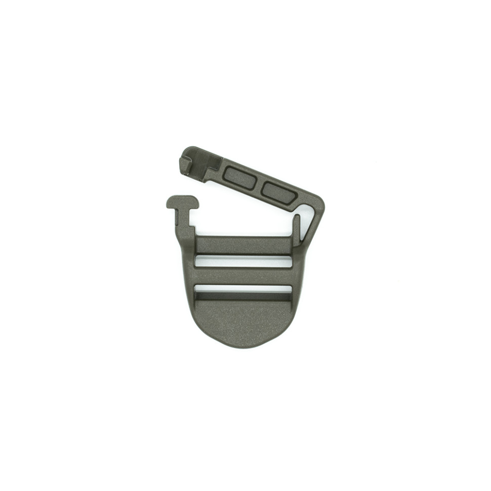 Пряжка трищелева 25 мм Woojin (Safety QA Lock) хакі в наявності
