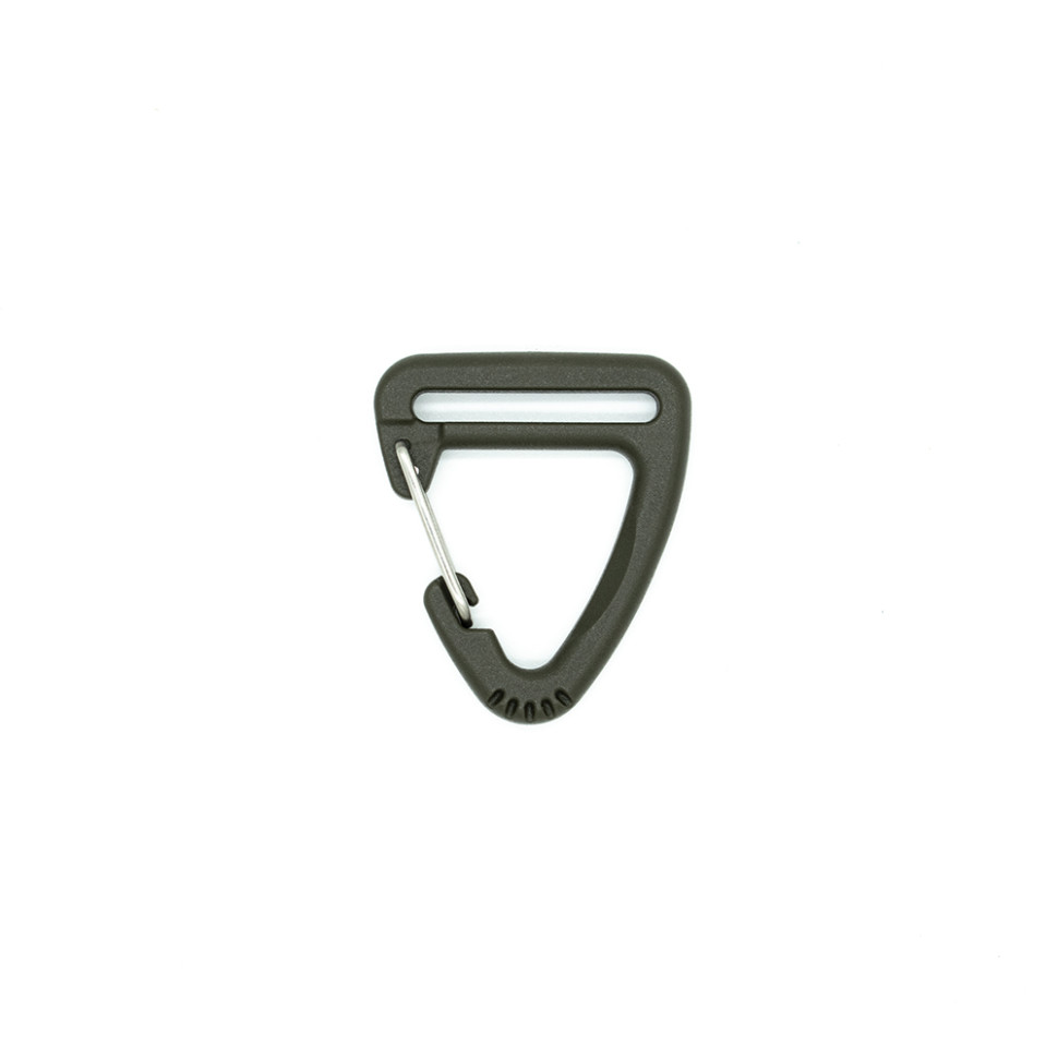 Карабін 25 мм Woojin (Triangle Metal Hook) OD green в наявності