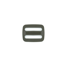 Пряжка двощелева 25 мм Woojin (HD Weblock) OD Green