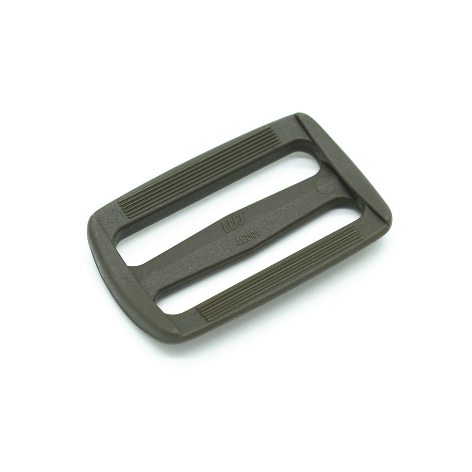 Пряжка двощелева 40 мм Woojin (Standard Weblock) OD green (Нейлон 6.6) в наявності