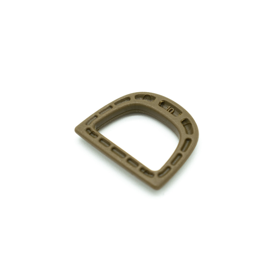 Півкільце 12 мм Woojin (Nemo D-Ring) Coyote Brown в наявності