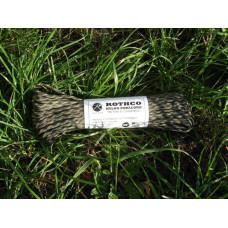 Паракорд Rothco Nylon Paracord 550 Type III (woodland camo 323)