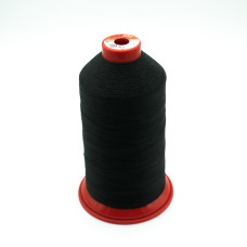 Нитки №40 Polyart (чорна 901) 3000м
