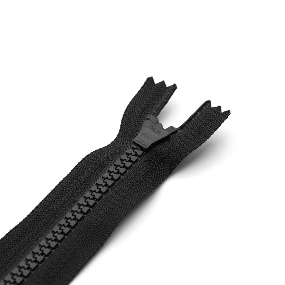 Блискавка тракторна 18 см нероз'ємна YKK 5VS (чорна 580) в наличии