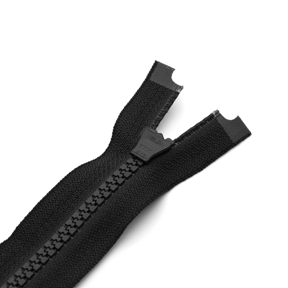 Блискавка тракторна 75 см з 2 бігунками YKK 5VS (чорний 580) в наличии