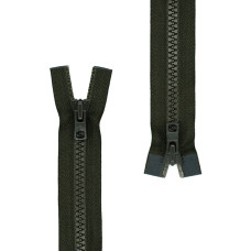 Блискавка тракторна 80 см YKK 8VS (хакі 223) 2 бігунки