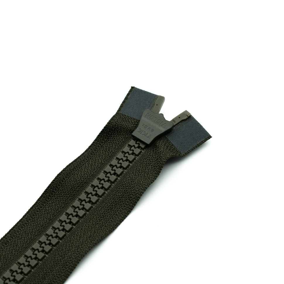 Блискавка тракторна 80 см YKK 8VS (хакі 223) 2 бігунки в наявності