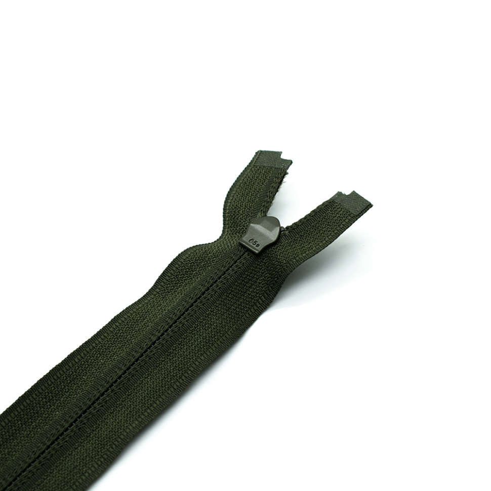 Блискавка спіральна 90 см Max Zipper T-5 (хакі) 2 бігунки в наявності