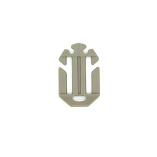 Клипса 25 мм Woojin (Quick Attach Web Roller) Tan