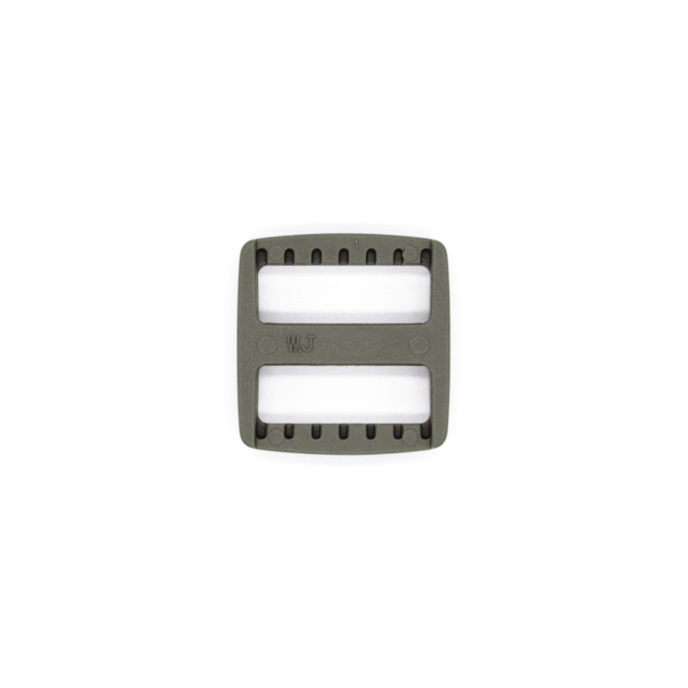 Пряжка двощелева 25 мм Woojin (Sleek Wide Mouth Weblok) OD green (хакі) в наявності
