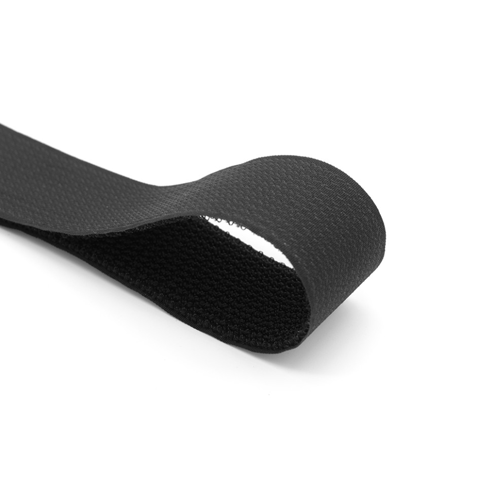 Липучка 38 мм VELCRO (HOOK LOOP 2 in 1) чорна в наявності