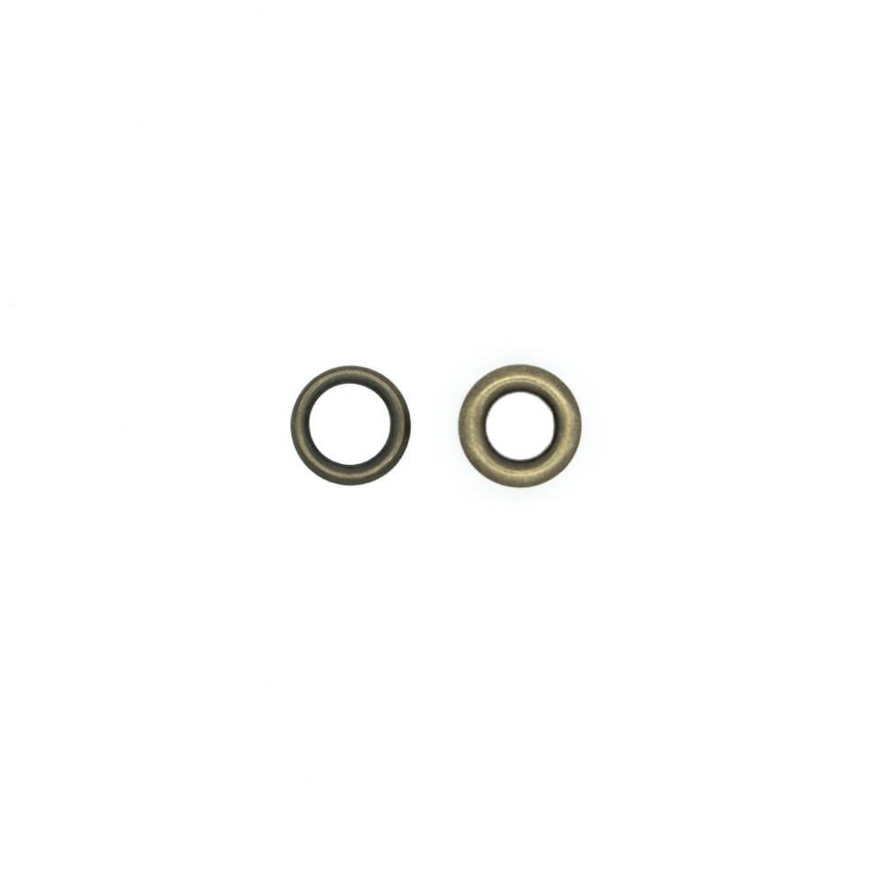 Люверс 5 мм no.3 Brass Eyelet with metal washer CF200 в наличии