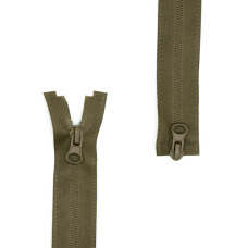 Блискавка спіральна 80 см Max Zipper T-5 WR (койот) 2 бігунки