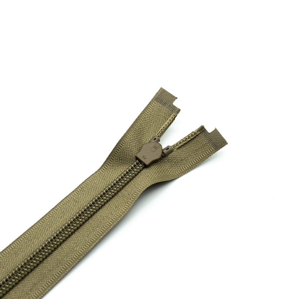 Блискавка спіральна 80 см Max Zipper T-5 WR (койот) 2 бігунки в наявності