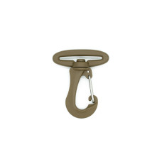 Карабін 38 мм (Smoothy Metal Hook) WOOJIN койот C/Brown