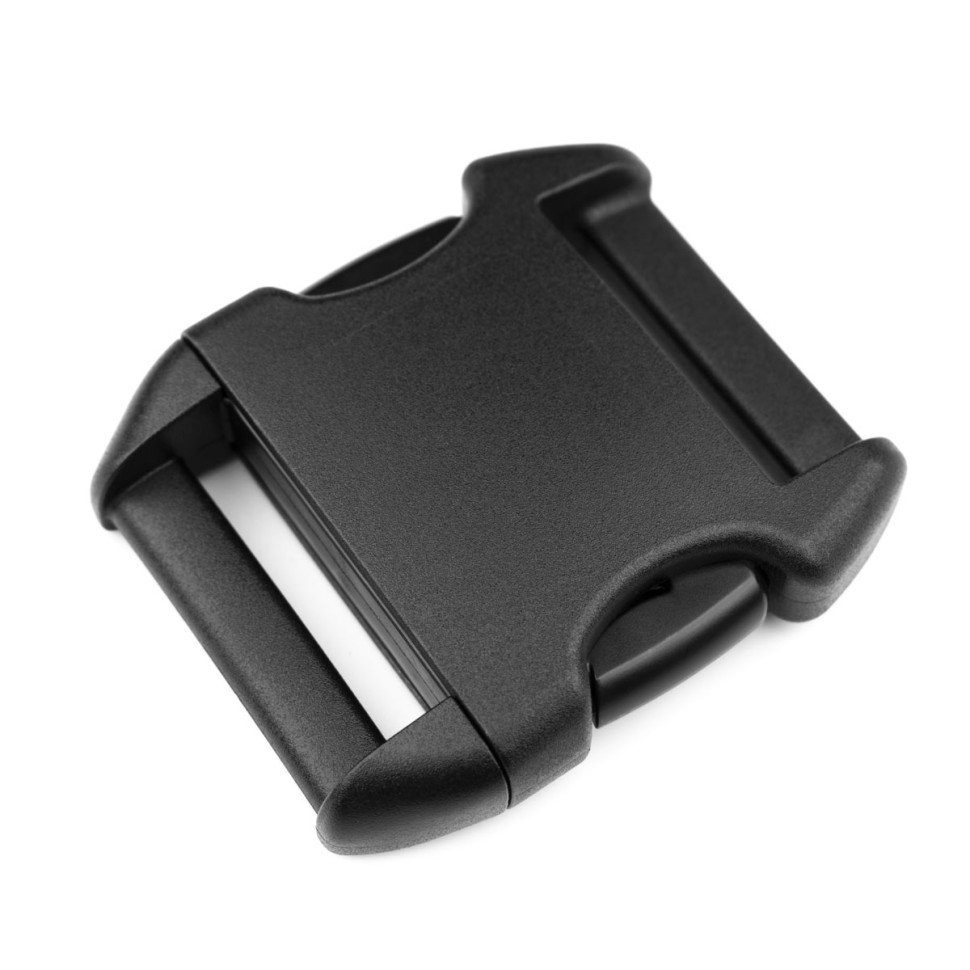 Фастекс 38 мм Woojin (Hip Belt Single Bar Stealth) чёрный в наличии