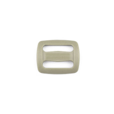 Пряжка двощелева 20 мм Woojin (Standard Weblock) Tan