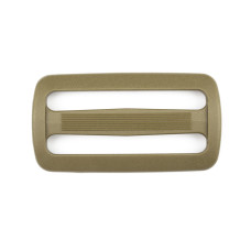 Пряжка двощелева 50 мм Woojin (Standard Weblock) Coyote Brown