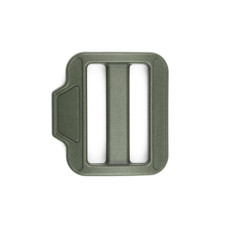 Пряжка двощелева 40 мм Woojin (BELT) OD Green