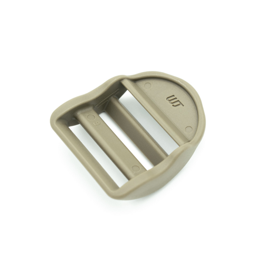 Пряжка трищелева 25 мм Woojin (Standard Release Curved Lock) Tan в наявності