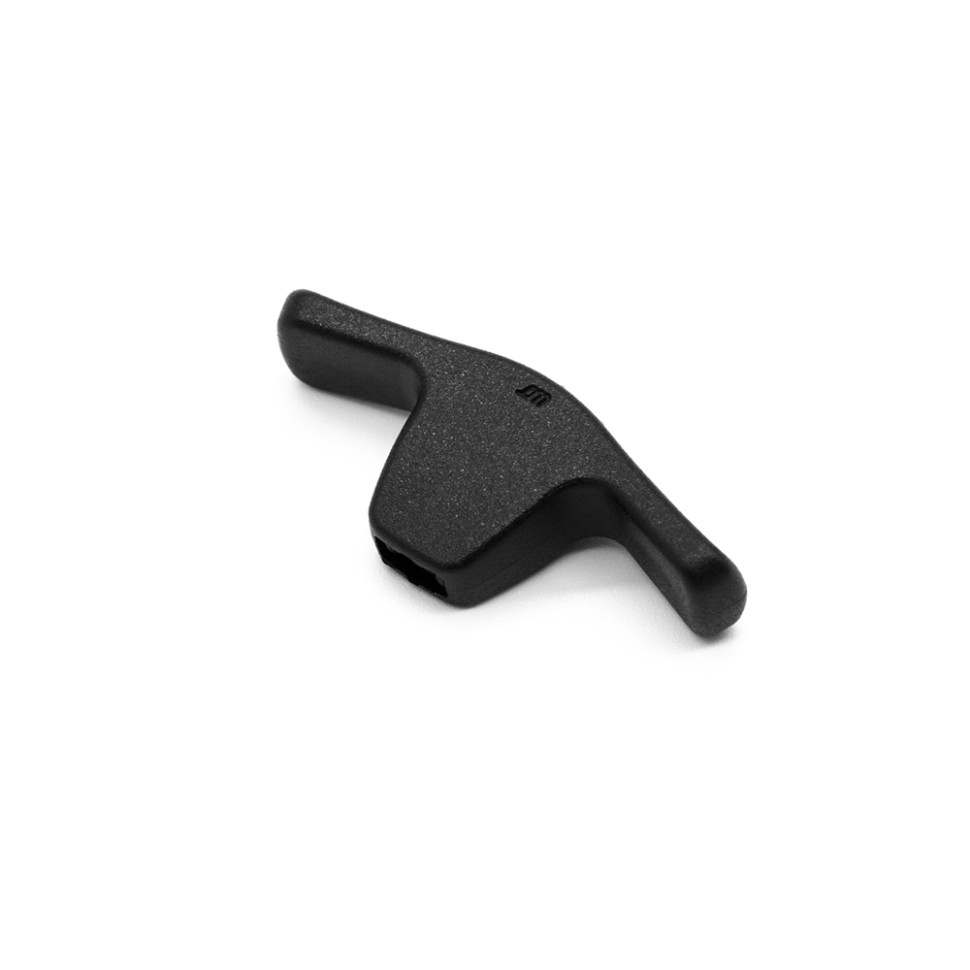 Кінцевик шнура T Shape Zip Clip (M+F) Woojin чорний в наявності