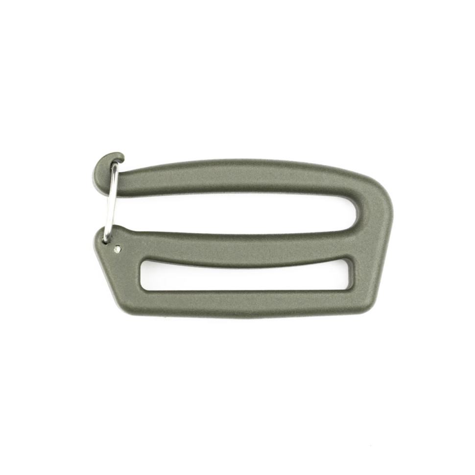 Пряжка двощелева 38 мм Woojin (Double Gate Keeper) OD Green в наявності
