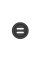Гудзик 25 мм Woojin (Web Button) чорний в наявності