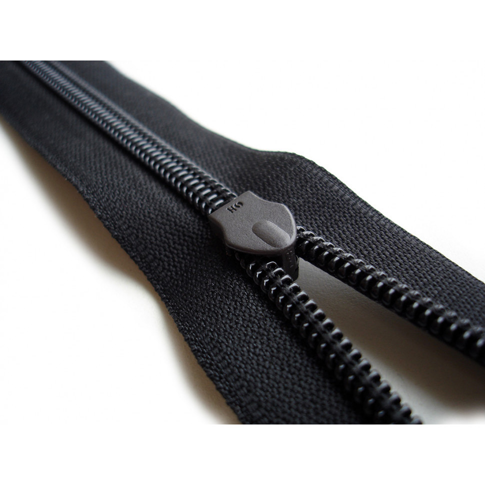 Блискавка спіральна Т-5 MAX Zipper (WR Mat NEW) чорна водозахисна посилена в наявності