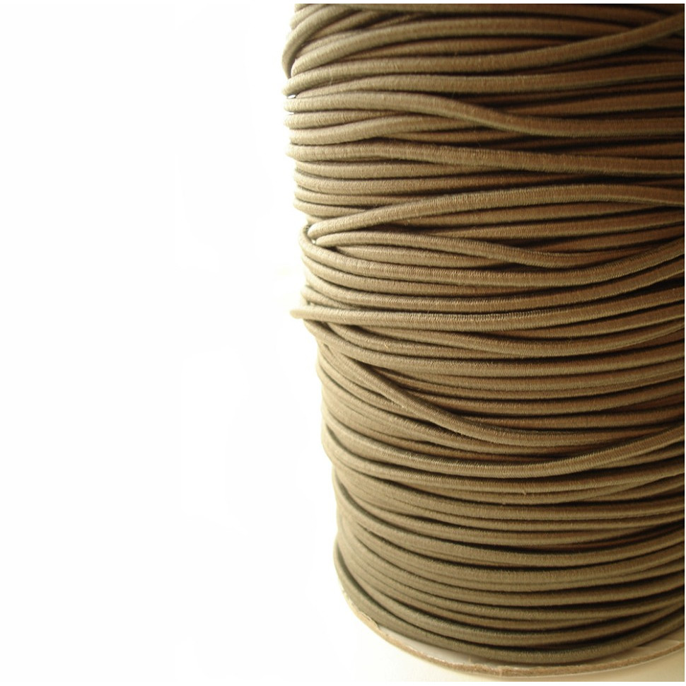 Резинка кругла 3 мм Spandex Line (нейлон) OD/green в наявності