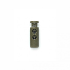 Фіксатор шнура Woojin (2 Hole Small Cord Lock) OD Green