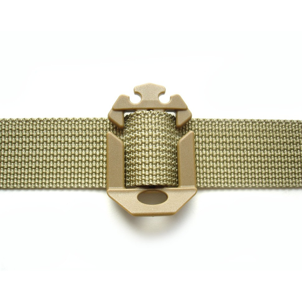 Клипса 25 мм Woojin (Quick Attach Web Roller) Coyote Brown в наличии