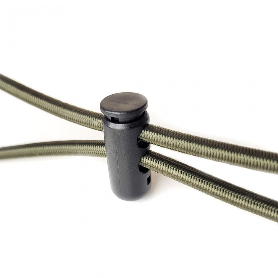 Резинка кругла 5 мм Shock cord (нейлон) army green в наявності