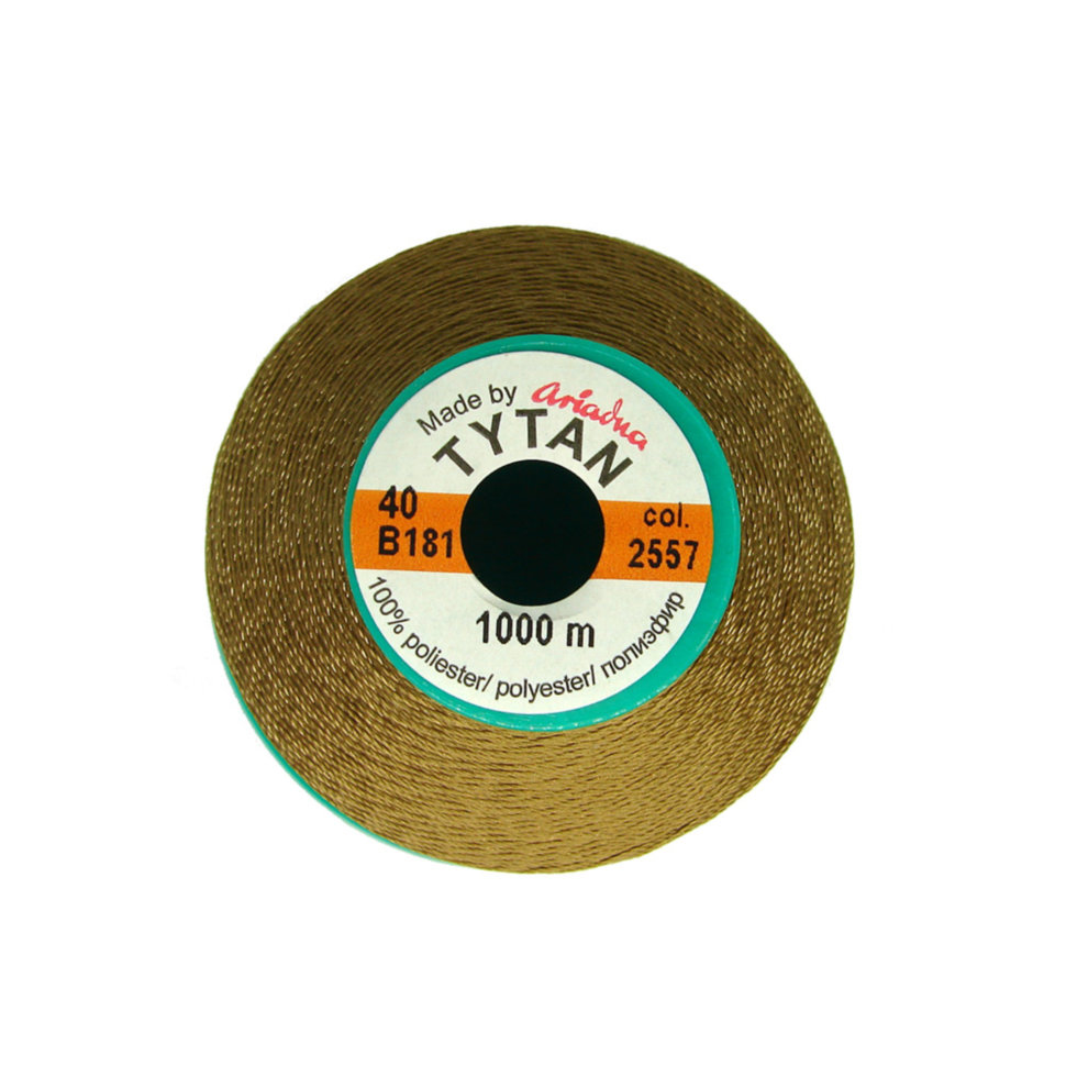 Нитки №40 TYTAN Ariadna (койот №2557) 1000м в наявності