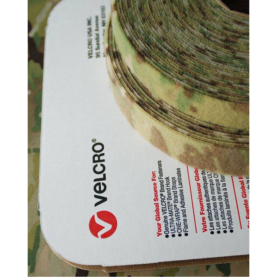 Стрічка контактна (липучка) 25 мм VELCRO (Original MultiCam®) петлі в наявності