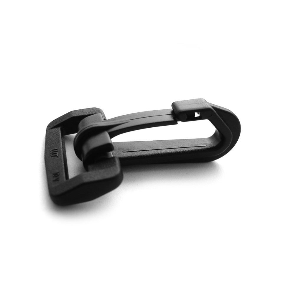 Карабін 25 мм (Safe Snap Hook) WOOJIN чорний в наявності