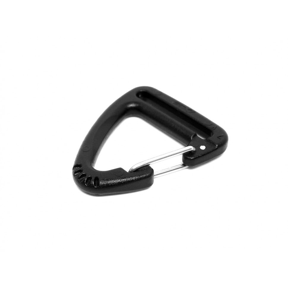 Карабін 25 мм Woojin (Triangle Metal Hook) чорний в наявності