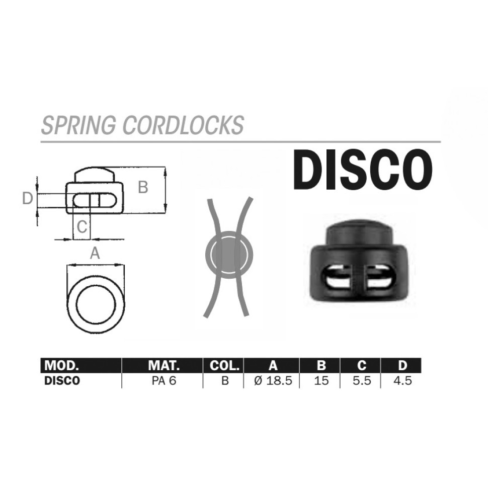 Кордстоппер 2M (DISCO) чорний в наявності